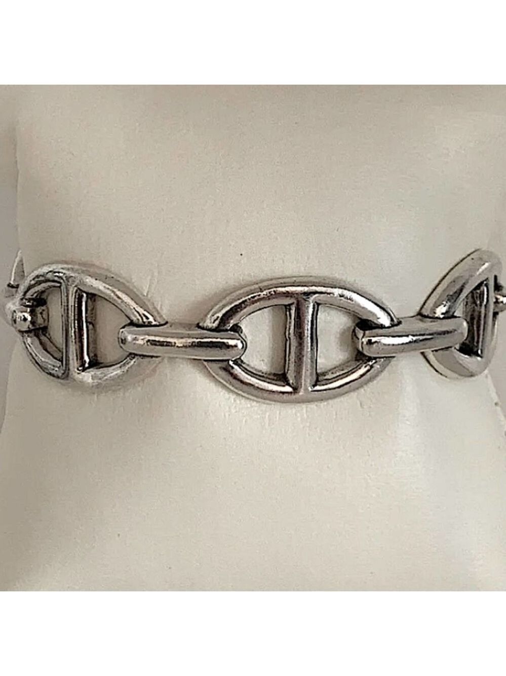 NEW STERLING SILVER MARINER BANGLE CUFF BRACELET - Picture 3 of 8